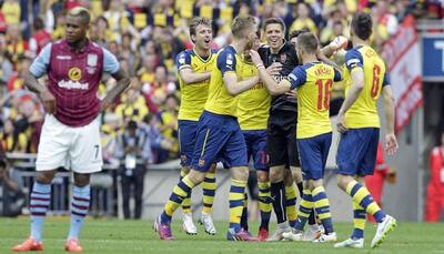 Arsenal crush Aston Villa in final to claim FA Cup record