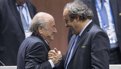 Michel Platini`s UEFA and Blatter`s FIFA, football's squabbling lovers