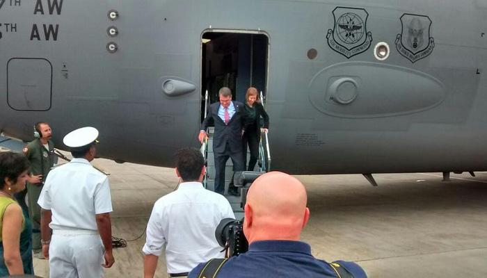 US Defence Secretary Ashton Carter visits Eastern Naval Command in Visakhapatnam US Defence Secretary Ashton Carter visits Eastern Naval Command in Visakhapatnam