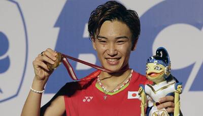 Japan`s Kento Momota wins Indonesia Open