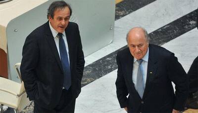 Michel Platini silent on FIFA row