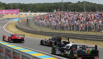 Le Mans 24 Hours race under way