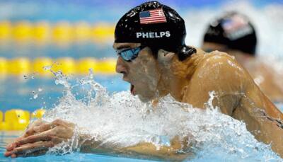 Michael Phelps, Missy Franklin finish third at Santa Clara