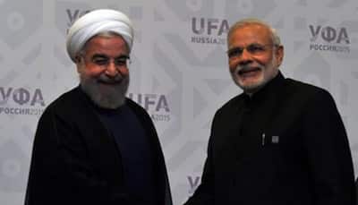 PM Narendra Modi meets Iran President Hassan​ Rouhani 