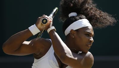 Serena Williams shrugs off Wimbledon pressure as history beckons