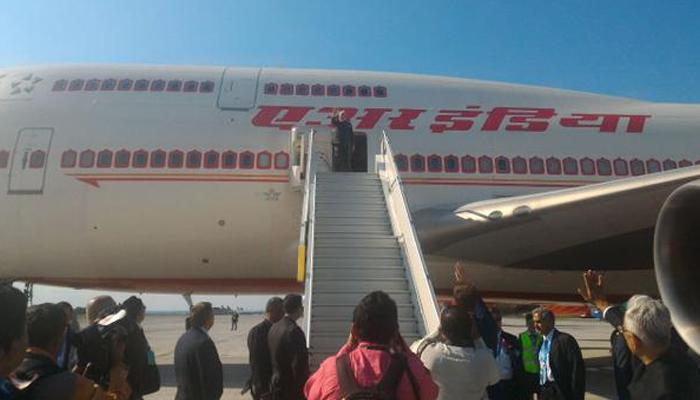Hello Turkmenistan, says PM Modi on arrival at Ashgabat airport Hello Turkmenistan, says PM Modi on arrival at Ashgabat airport