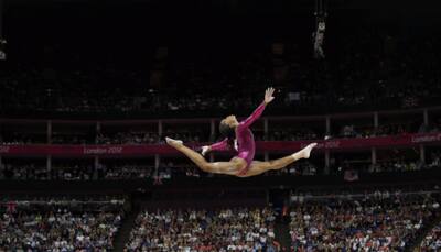 Young US gymnasts prepare at Pan Ams for 2016 Rio Olymoics rumble
