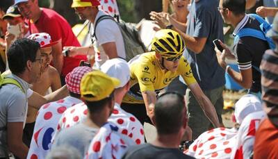 Tour de France: Chris Froome blasts `irresponsible` reporters after urine attack