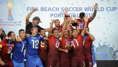 FC Goa's Elinton Andrade helps Portugal win Beach Soccer World Cup