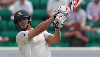 Mitchell Marsh warms up for Test with treble strike