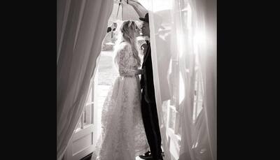 Evan Ross releases wedding photos with Ashlee Simpson
