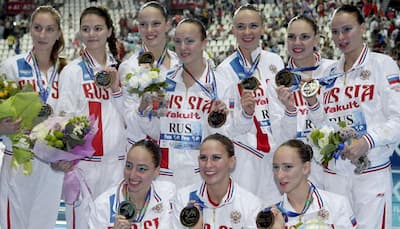 Russia claim fifth straight team synchro gold