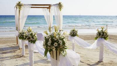 Ace the beach wedding look