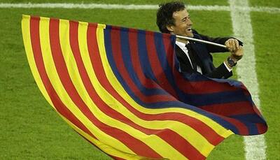 Barcelona won't appeal UEFA sanctions over Catalan independence flags