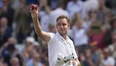 `He only wanted one`; Stuart Broad`s eight delight his dad