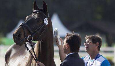 Rio de Janeiro holds equestrian tests amid disease outbreak