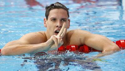 Mitchell Larkin completes worlds backstroke double