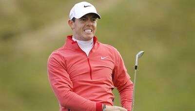 Rory McIlroy practices at Whistling Straits for PGA