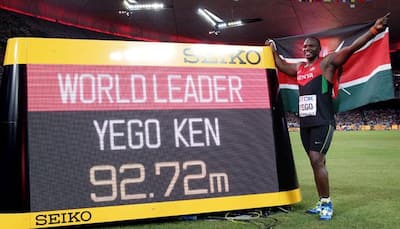 Kenyan Julius Yego crowned javelin king after monster throw