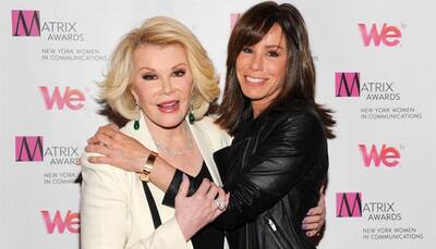 Melissa Rivers scattered some of Joan's ashes in Wyoming