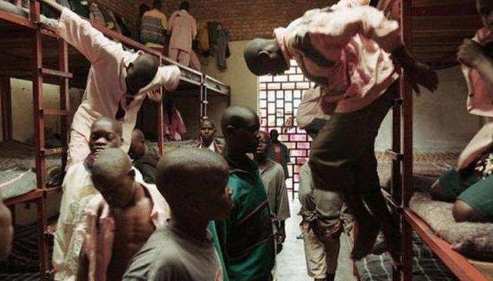 A prison where inmates kill each other and eat the dead A prison where inmates kill each other and eat the dead
