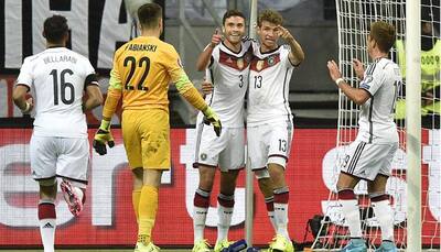 Thomas Mueller and Kyle​ Lafferty push Germans and Northern Irish to verge of Euro
