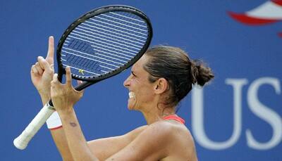 Roberta Vinci beats Kristina​ Mladenovic to reach US Open semi-final