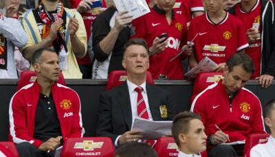 Manager Louis van Gaal dismisses Manchester United's Premier League title chances