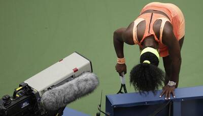 Serena Williams in aggressive mood after shock US Open exit