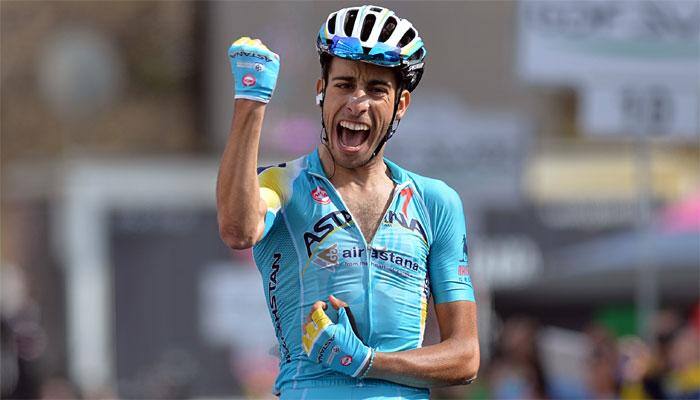 Italian Fabio Aru climbs to the brink of Tour of Spain victory