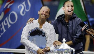Roberta Vinci all smiles despite losing twice at US Open