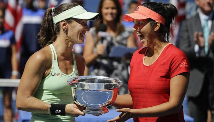 PM Narendra Modi congratulates Sania Mirza on winning US Open doubles title