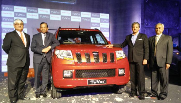 Mahindra launches TUV300 compact SUV at killer price point