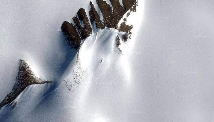 Is that really a crashed UFO at the South Pole?