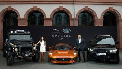 Jaguar Land Rover unveils 3 Bond Cars at Frankfurt Auto Show