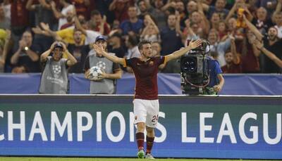 Barcelona defender Gerard Pique leads tributes to `crazy` Alessandro Florenzi goal