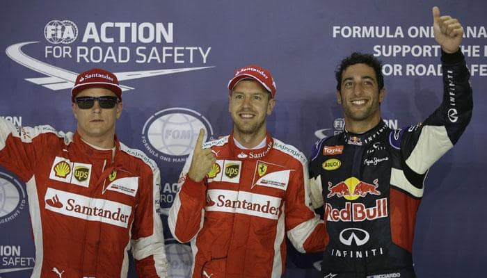 Sebastian Vettel stuns Lewis Hamilton to snatch Singapore pole 