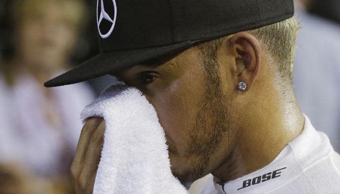 Get a grip! Lewis Hamilton blasts `weird` tyres in Singapore