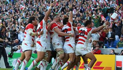 Rugby World Cup: Japan bask in glory of historic triumph