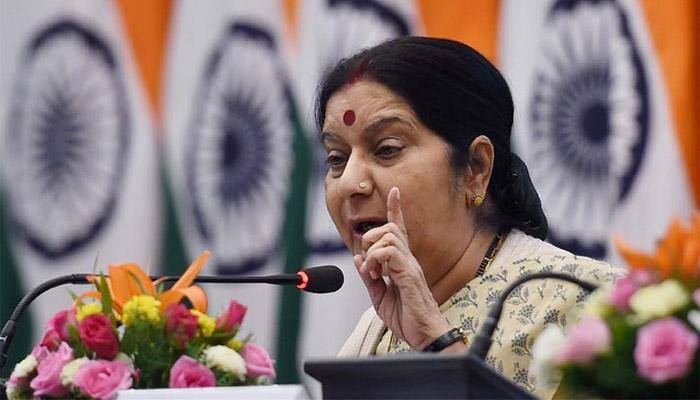Swaraj woos US industry to invest in India for win-win outcome