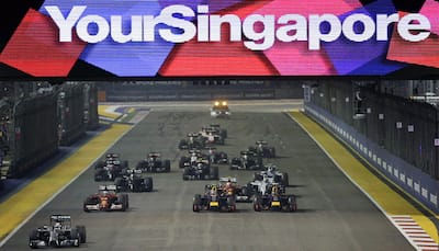 Indian-origin man charged for walking on track during Singapore Grand Prix