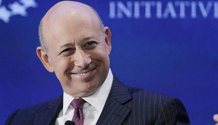 Goldman CEO Blankfein says has &#039;&#039;highly curable&#039;&#039; form of lymphoma