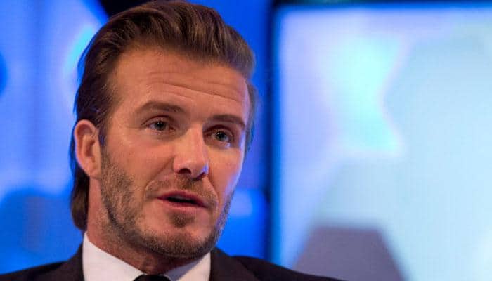 David Beckham launches UN appeal to protect kids