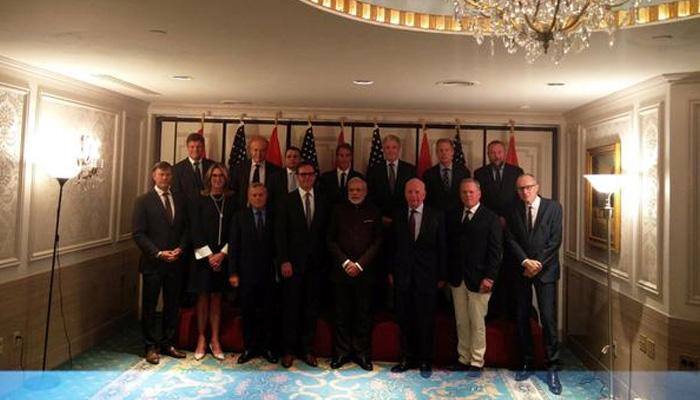 PM Modi meets media honchos, promises protection to IPR