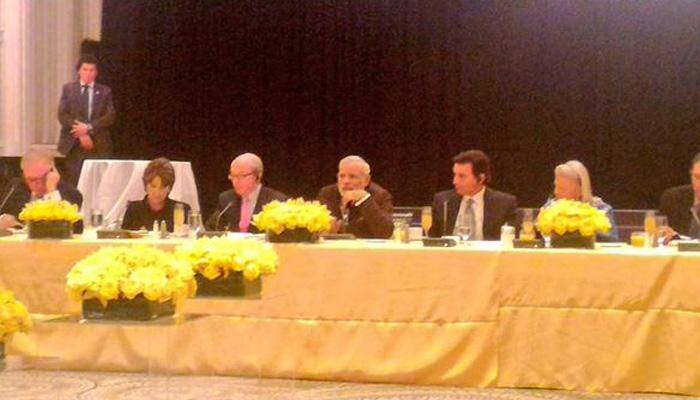 PM Modi dines with Fortune 500 CEOs