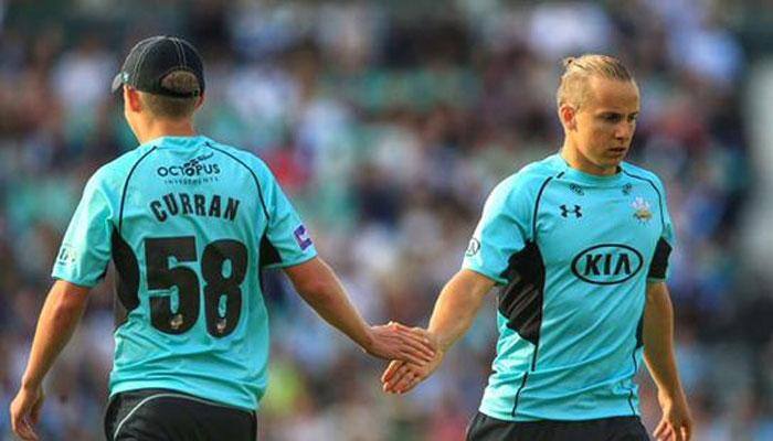 County Championship: Curran brothers in 10-wicket Surrey sweep