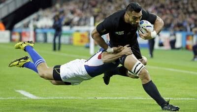 Rugby World Cup: Nine try All Blacks swamp Namibia