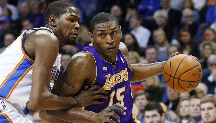 Los Angeles Lakers ink World Peace