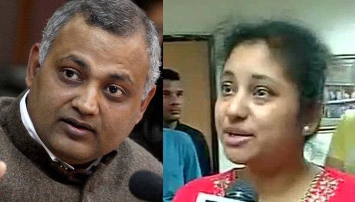 'Professional criminal' Somnath Bharti changing mobile phones frequently: Delhi Police
