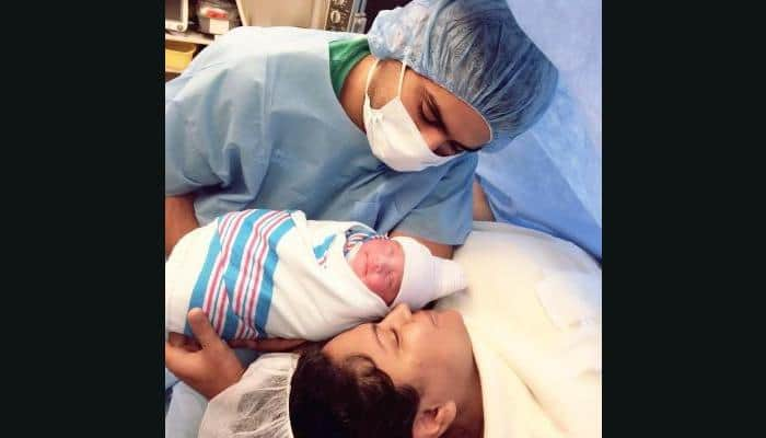 Pic: It&#039;s a baby girl for Veena Malik!